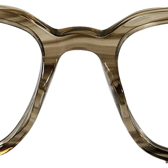 Warby Parker Women's Eyeglass Frames Hughes 207 Tan Crystal 49-19 140 New Demo - Picture 8 of 13